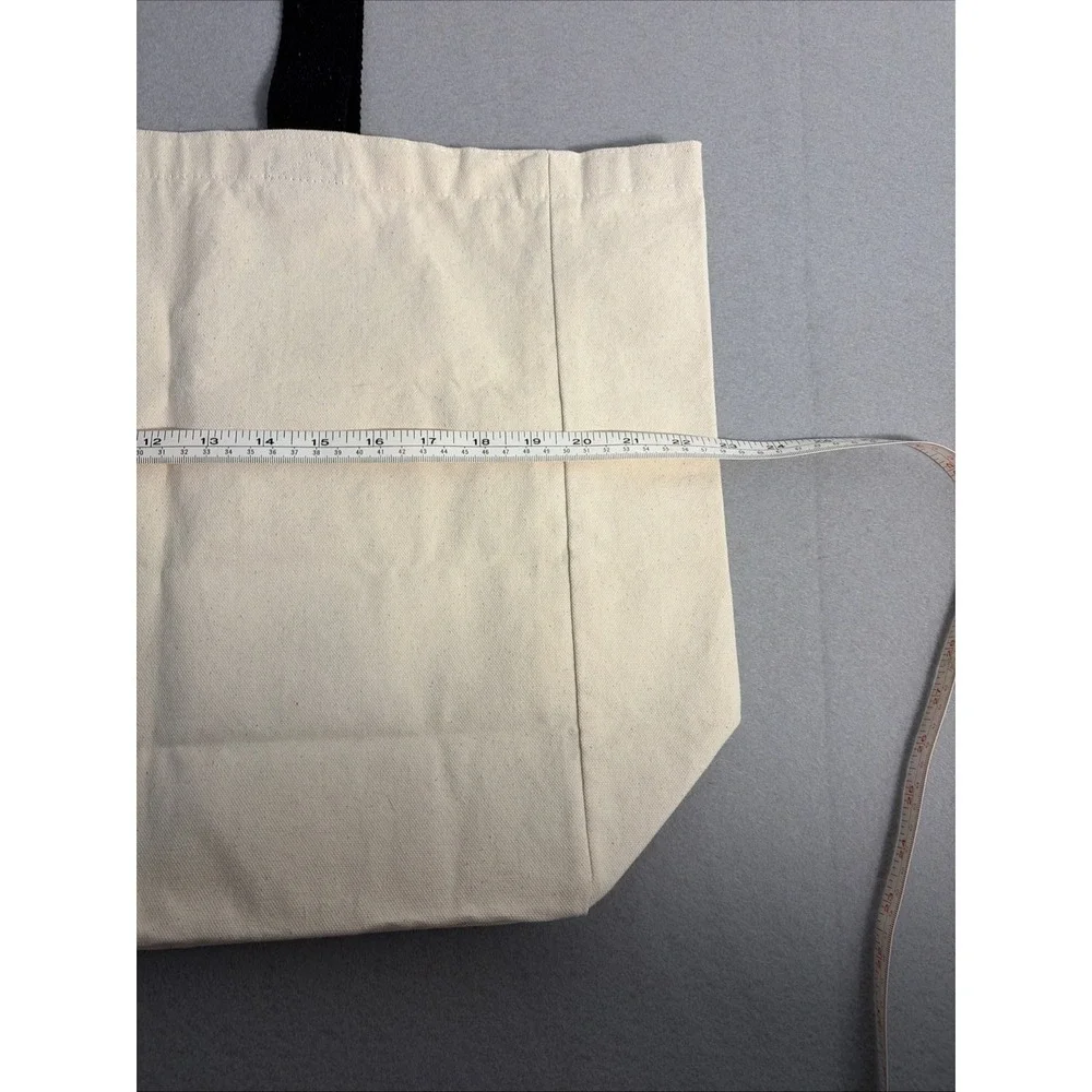 Rae Dunn  Canvas Beach Tote Bag NWOT Summer Costal Beach